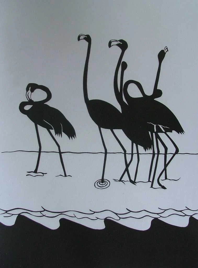 2002-007 Flamingos